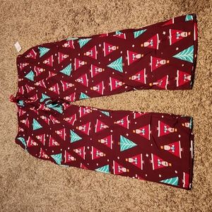 Old Navy Flannel Santa Claus Pajama Pants